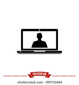 Laptop Icon.