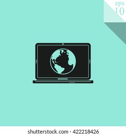 Laptop Icon. 