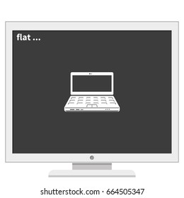 Laptop icon.