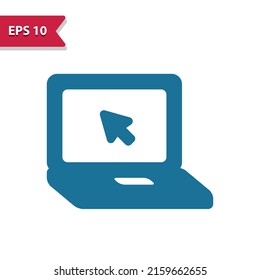 Laptop Icon. Computer - EPS 10