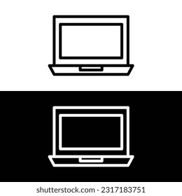 Laptop icon. Computer symbol modern, simple, vector, icon for website design, mobile app, ui