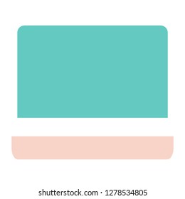 Laptop Icon,  Computer symbol, Vector illustration, EPS10 Vector, Flat icons