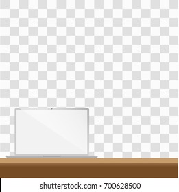 Laptop icon. Computer symbol Vector.