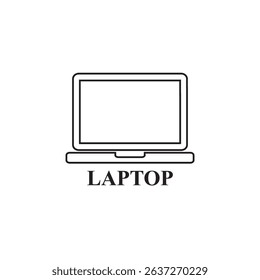 laptop icon , computer icon vector