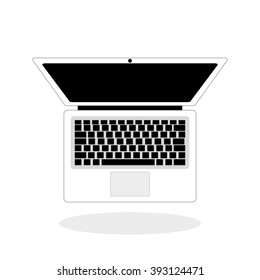 Laptop Icon Design Stock Vector (Royalty Free) 393124471 | Shutterstock