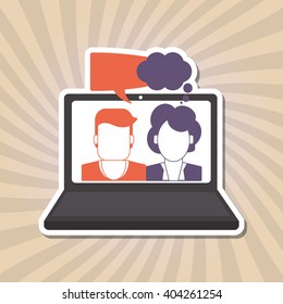 laptop icon design