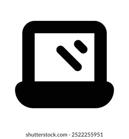 Laptop icon design, computer vector design