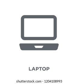 Laptop icon. Laptop design concept from Electronic devices collection. Simple element vector illustration on white background.