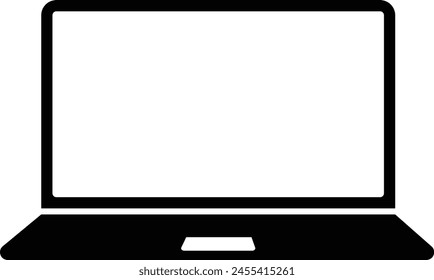 Laptop icon design eps 10 