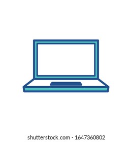 LAPTOP icon design, flat style icon collection