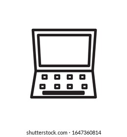 LAPTOP icon design, flat style icon collection