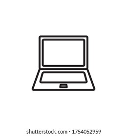 Ilustración de vectores de diseño de iconos de portátiles