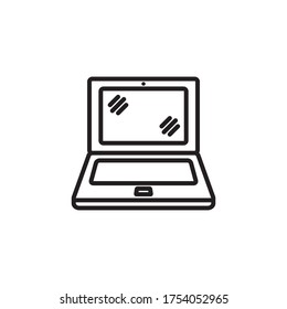 Laptop Icon Design Vector Illustration