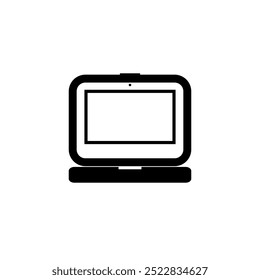 laptop icon design, vector illustration