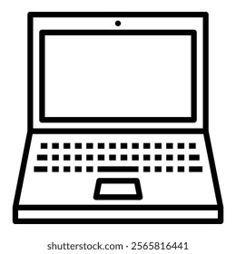 Laptop Icon Element For Design