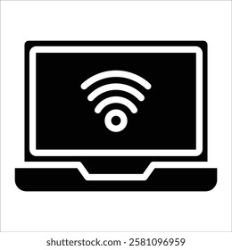 Laptop Icon Element For Design