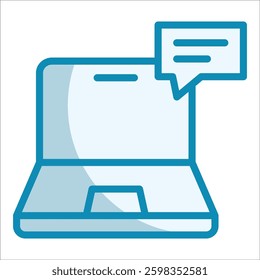 Laptop Icon Element For Design