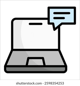 Laptop Icon Element For Design