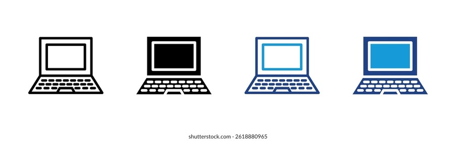 Laptop Icon Element For Design