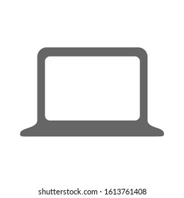 laptop icon. flat illustration of laptop vector icon. laptop sign symbol