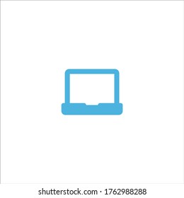 icono portátil diseño de logotipo vectorial plano ilustración de moda símbolo de señalización gráfico simple