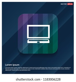 Laptop Icon - Free vector icon
