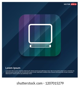 Laptop Icon - Free vector icon
