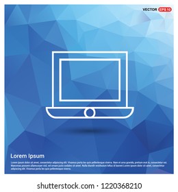 Laptop Icon - Free vector icon
