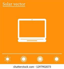 Laptop Icon illustration