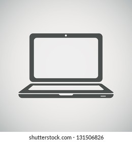 Laptop Icon Illustration