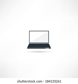 Laptop Icon illustration