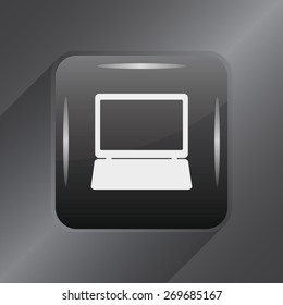 Laptop Icon illustration