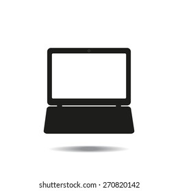 Laptop Icon illustration