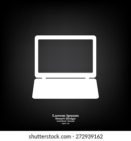 Laptop Icon illustration