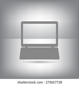 Laptop Icon illustration