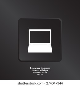 Laptop Icon illustration