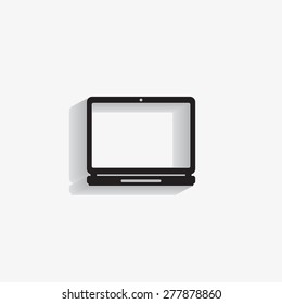 Laptop Icon illustration