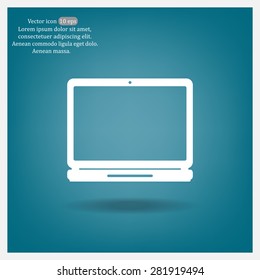 Laptop Icon illustration