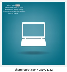 Laptop Icon illustration