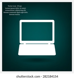 Laptop Icon illustration