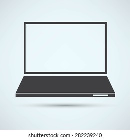 Laptop Icon illustration