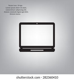 Laptop Icon illustration
