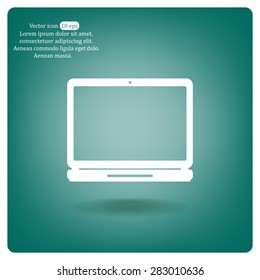 Laptop Icon illustration