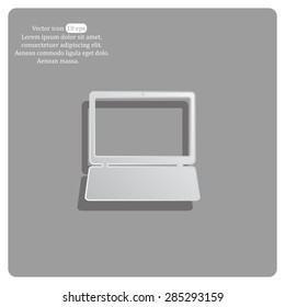 Laptop Icon illustration