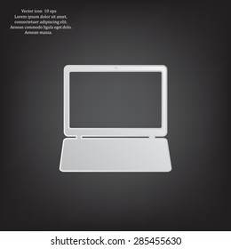 Laptop Icon illustration