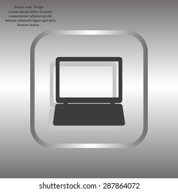 Laptop Icon illustration