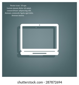 Laptop Icon illustration