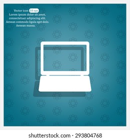 Laptop Icon illustration
