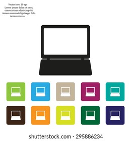 Laptop Icon illustration