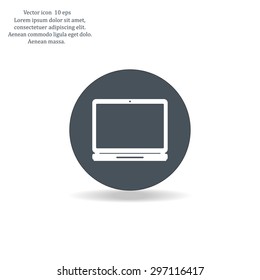 Laptop Icon illustration
